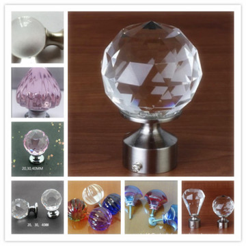 Heißer Verkauf Home Decor Crystal Glasschrank Knöpfe und Griffe